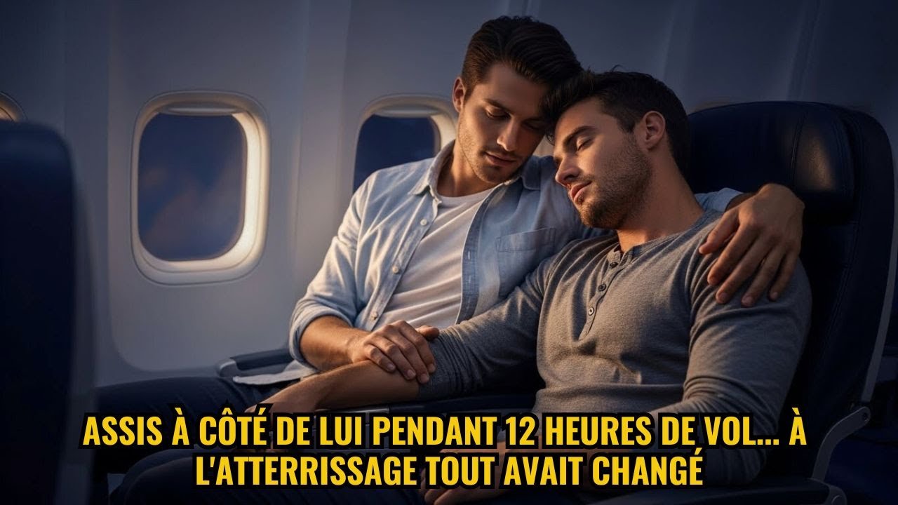 Assis à côté de lui pendant 12 heures de vol... à l'atterrissage tout avait changé | Histoire Gay