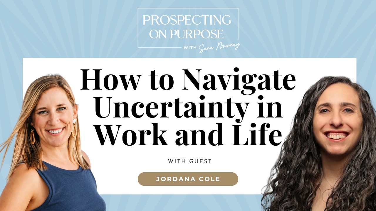 What To Do When You Don't Know What's Next - Prospecting on Purpose LIVE!