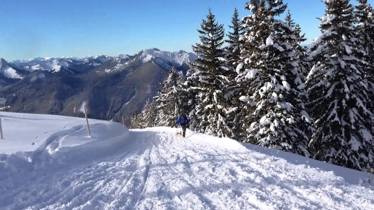 Wallberg - die l&auml;ngste Winterrodelbahn Deutschlands