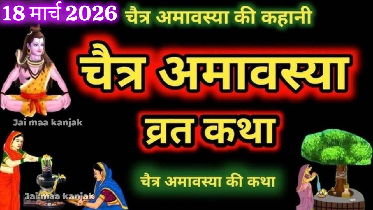 चैत्र अमावस्या की कथा | Chaitra Amavasya ki Katha | Amavasya ki Kahani | Chaitra Amavasya Vrat katha