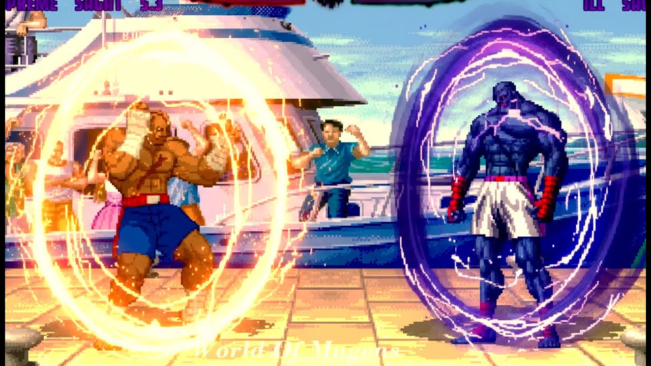 [Street Fighter Mugens ] Supreme Sagat Vs Evil Sagat