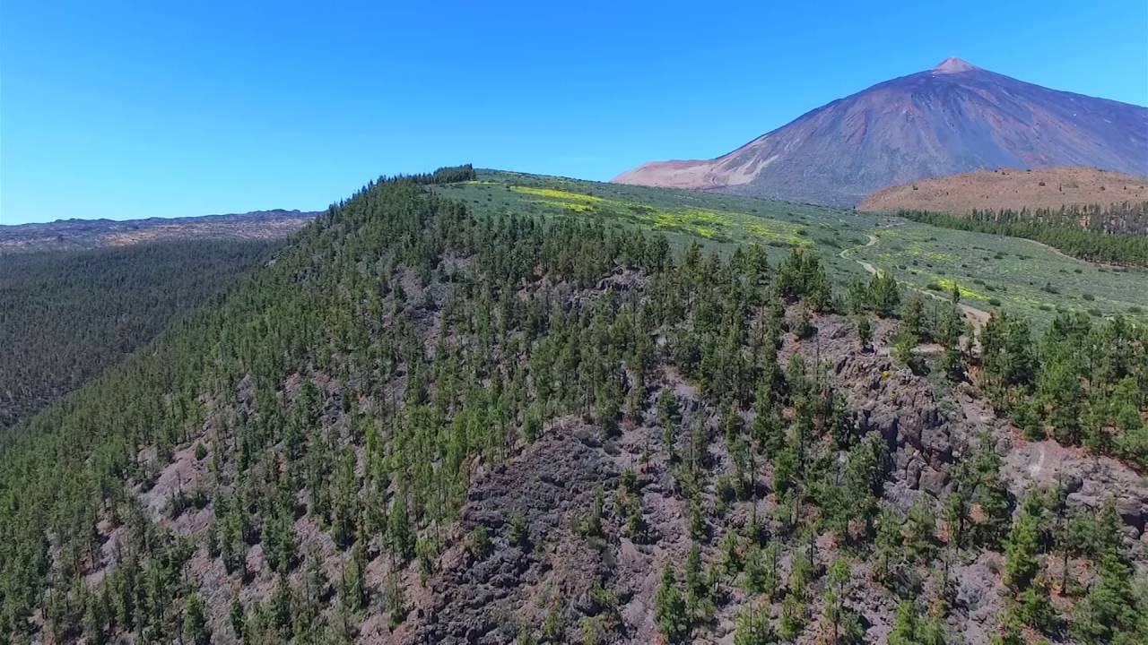 Valle de La Orotava, El Teide y La Fortaleza. Tenerife.