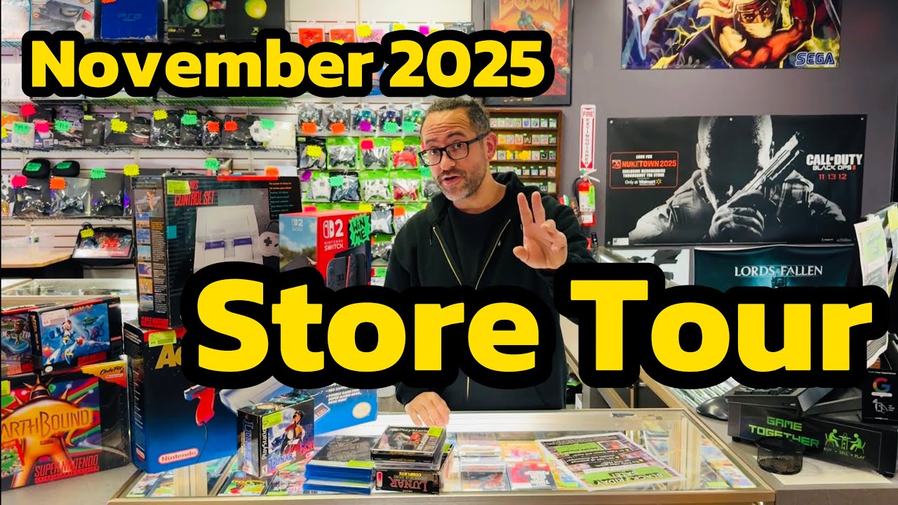 Тур по магазину ретро-видеоигр Game Together MKE 2025