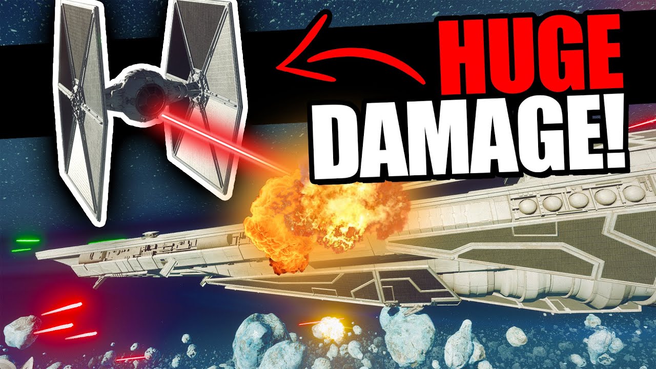 BIG CAPITAL SHIP DAMAGE loadouts in Star Wars Squadrons