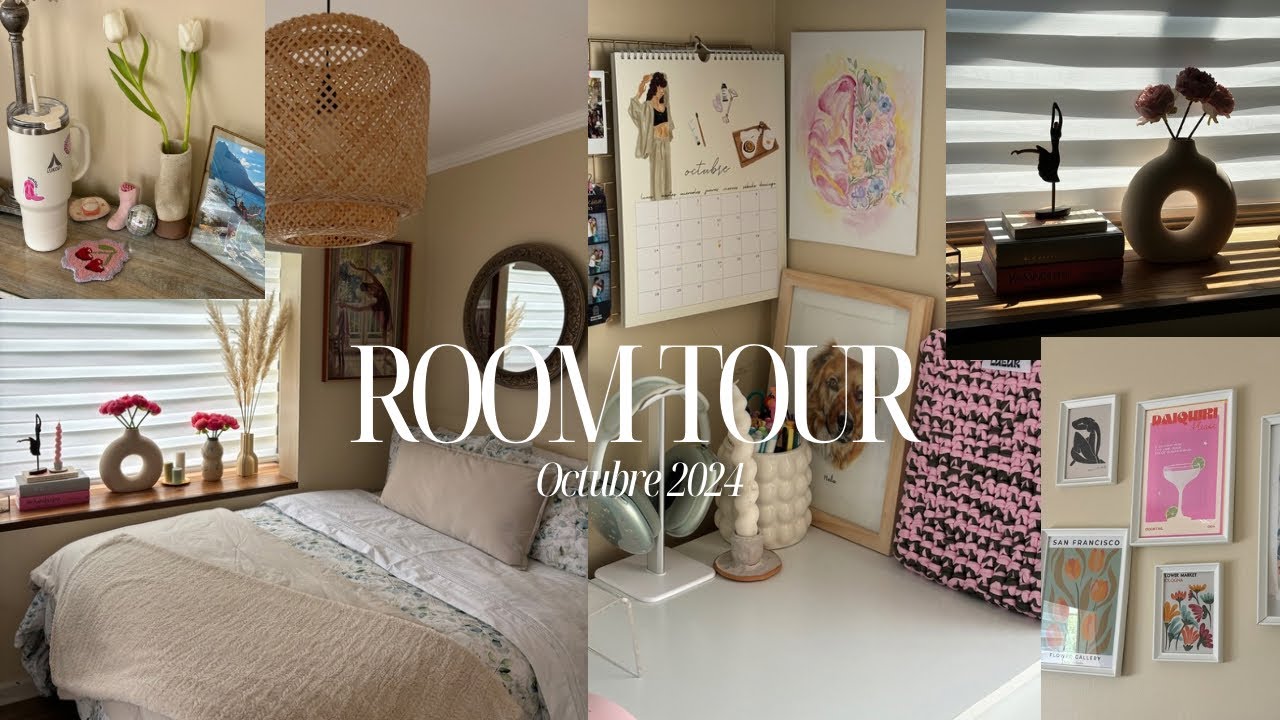 Vlog Room Tour | Detalles de mi decoración, Q&A y de donde me inspiro