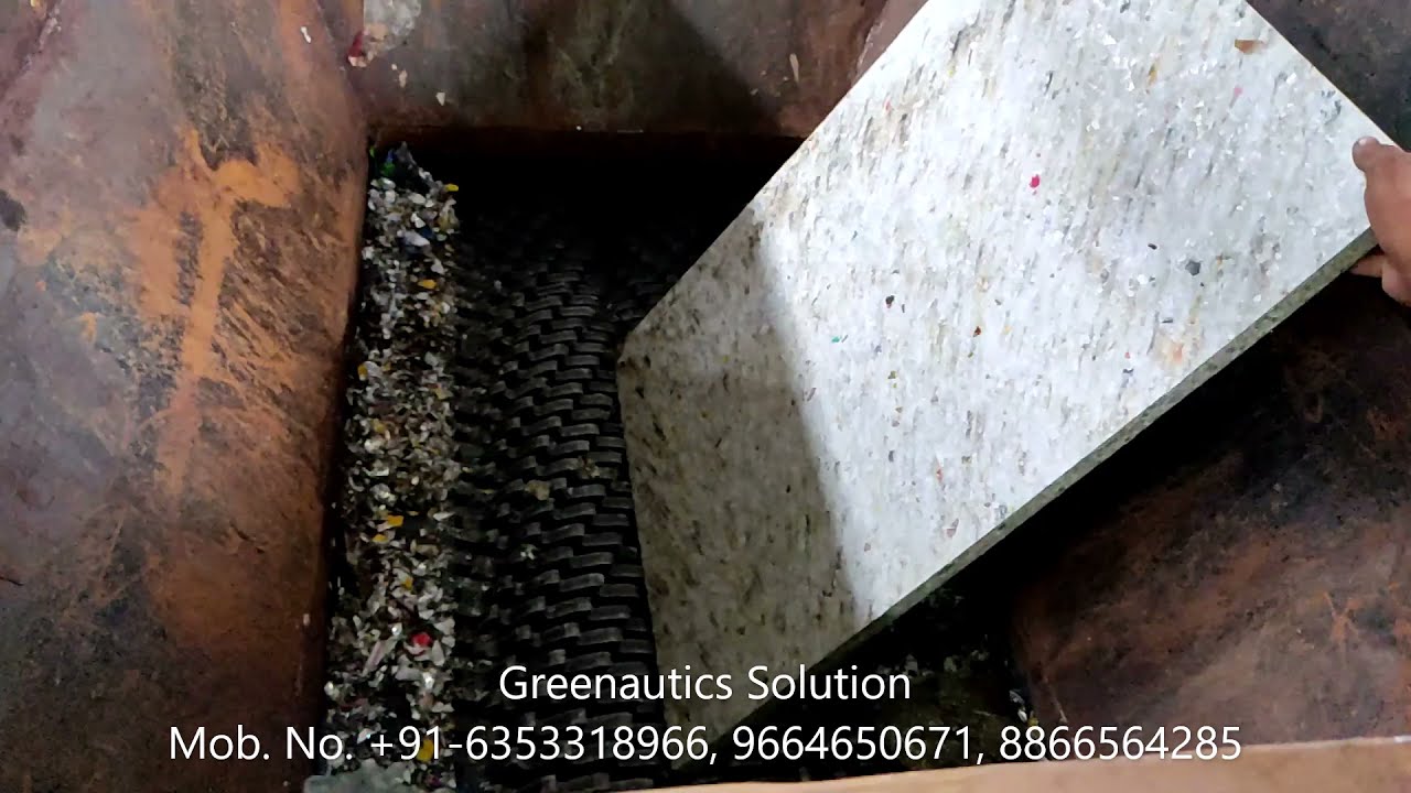Industrial/ Municipal Solid waste shredder- Greenautics Solution, Ahmedabad, Gujarat