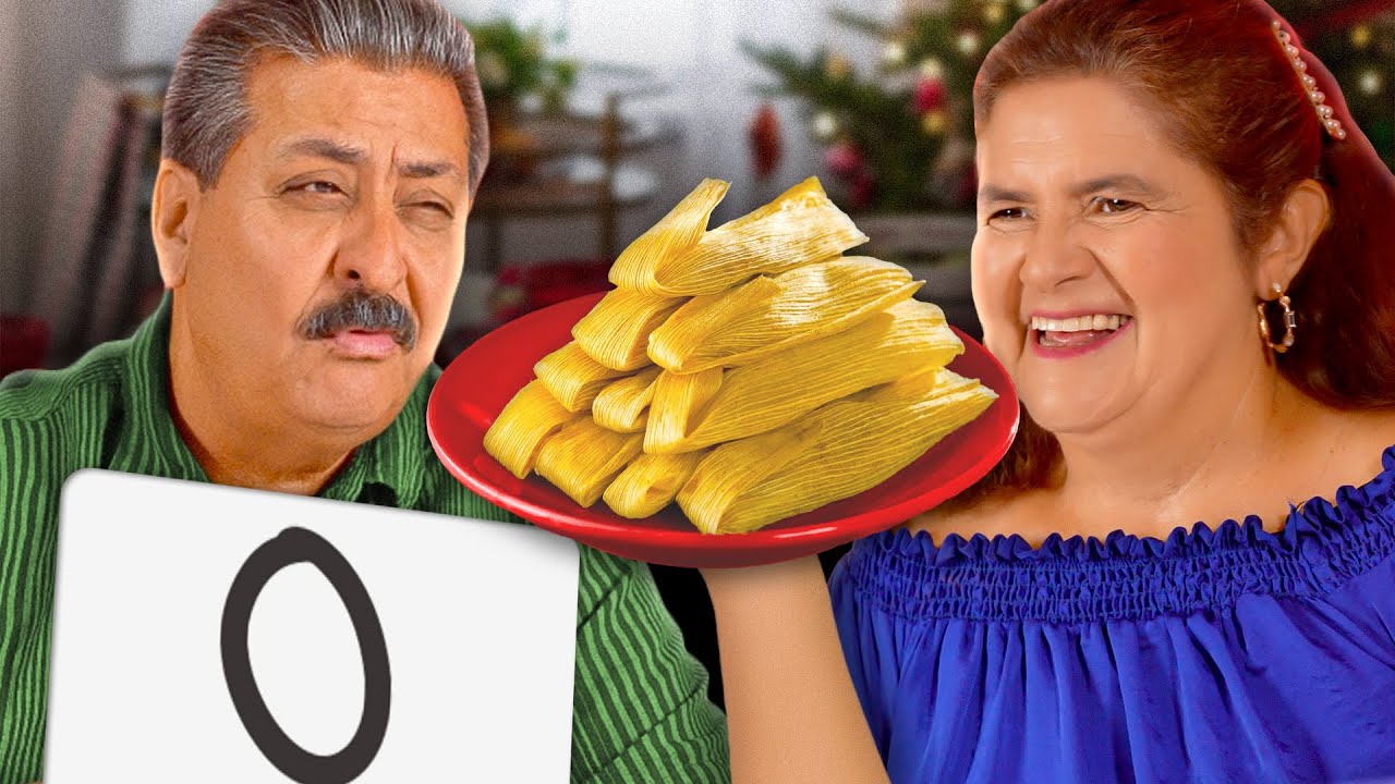Mexican Dads Rank Mom’s Tamales ft. mamah!