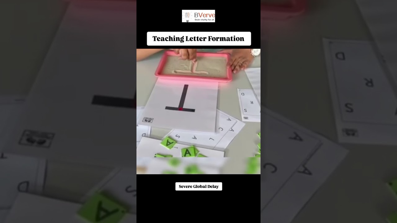 Teaching Letter Formation | Fun and Engaging Ways to Learn Writing at BVerve