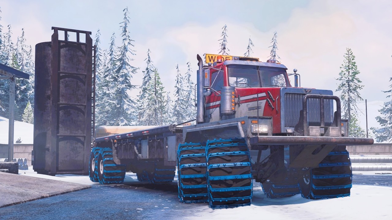 SnowRunner | Western Star 6900XD 'Twinsteer' - Zbiornik Paliwa, Dojazd do Fabryki #snowrunner