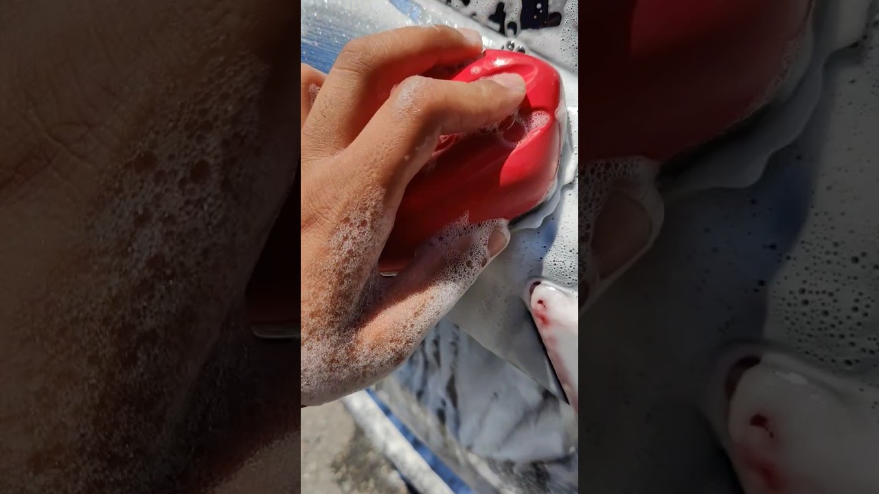 You can hear how bad it needed clay. mother's synthetic clay