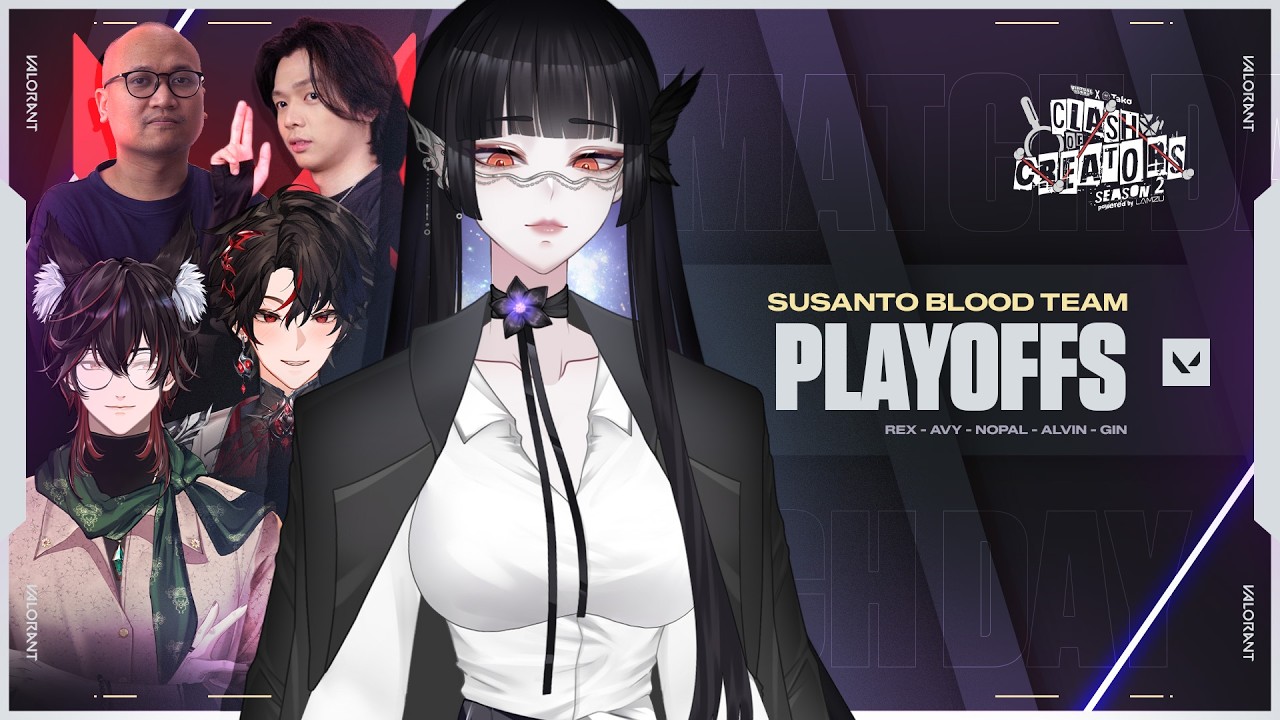 ✦ VALORANT ✦ [#COCS2] - PLAYOFFS DAY 1 [#SUSANTOBLOODWIN]