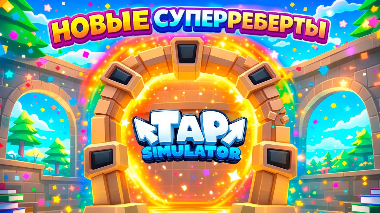 СУПЕРРЕБЕРТЫ В НОВОМ МИРЕ! TAP SIMULATOR В РОБЛОКС! ROBLOX