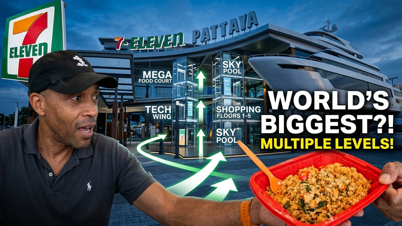 The World&rsquo;s Biggest 7-Eleven is in Pattaya Thailand 🇹🇭