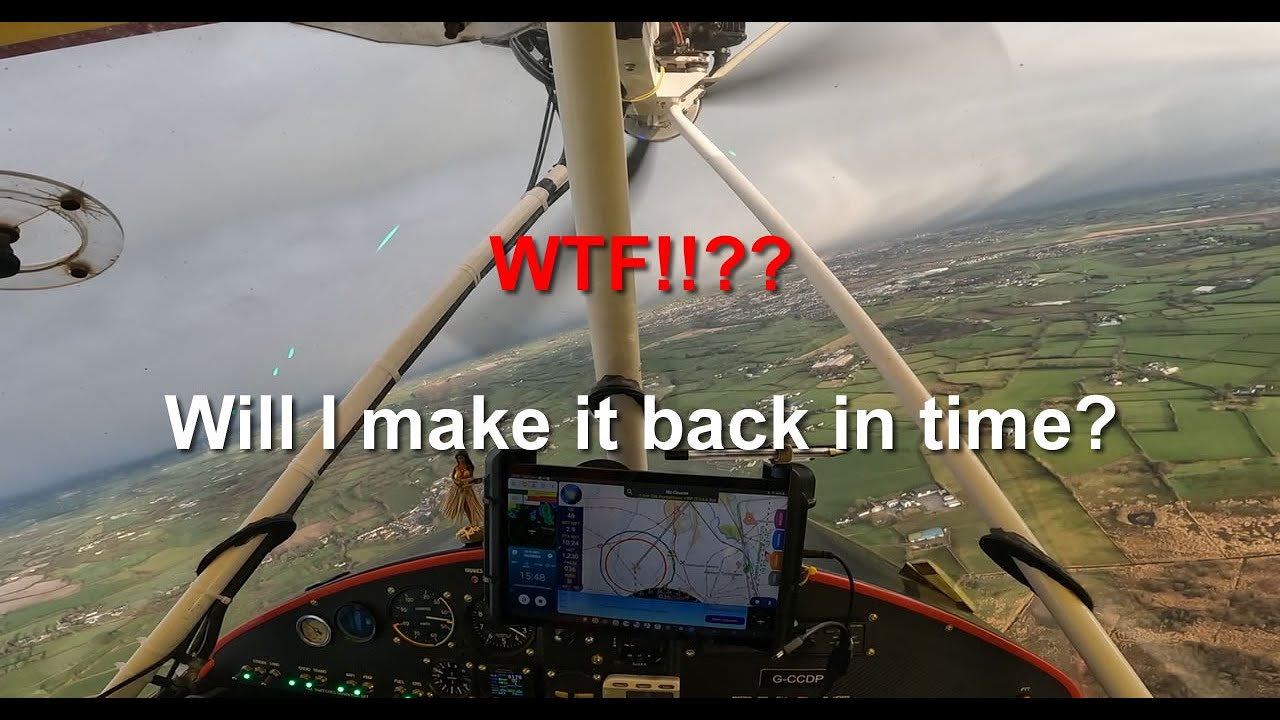 Taking that weather gap. Again... SNOW and intense crosswind landing.