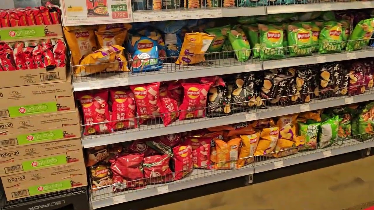 What an Asian grocery store looks like in Germany