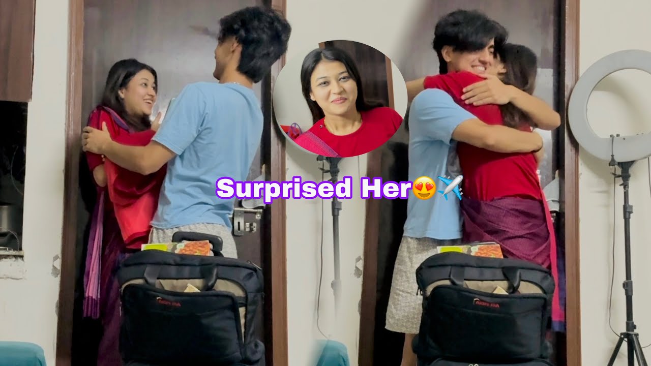 Surprised Her When She Returned from Canada ✈️♥️ || Vinod Bhatt || VB
