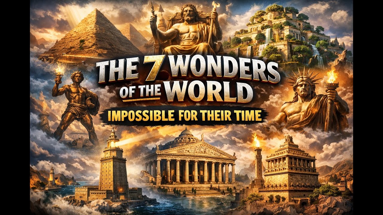 THE 7 WONDERS OF THE WORLD . BEYOND HUMAN CAPABILITY..!