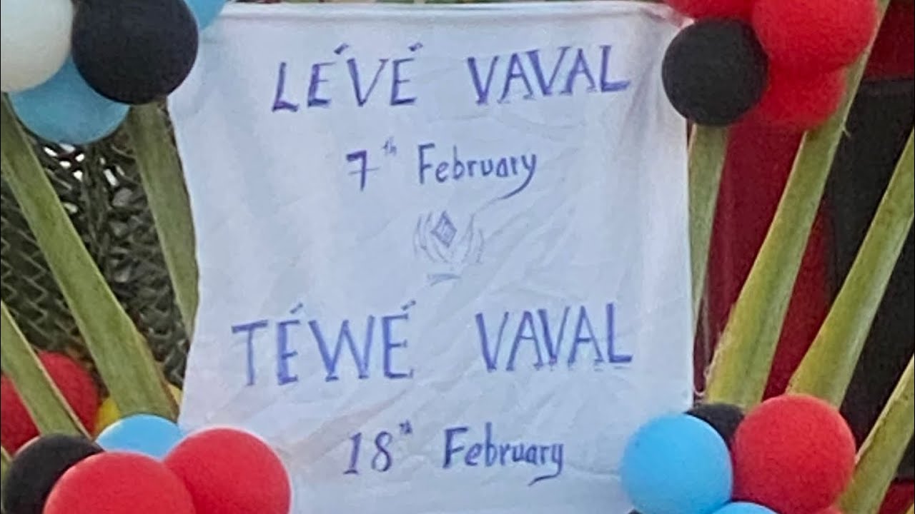 Lévé vaval in the kalinago territory ( st.cyr )