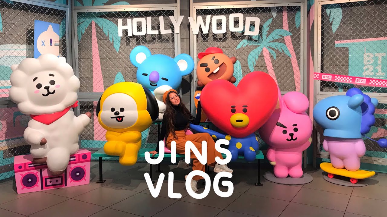 (ES/ENG) Visiting BT21 in Hollywood (again) LINE FRIENDS store tour | VLOG