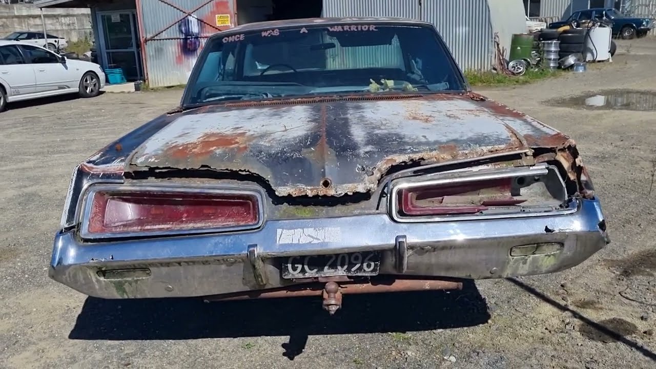 1967 dodge monaco barn find walkaround