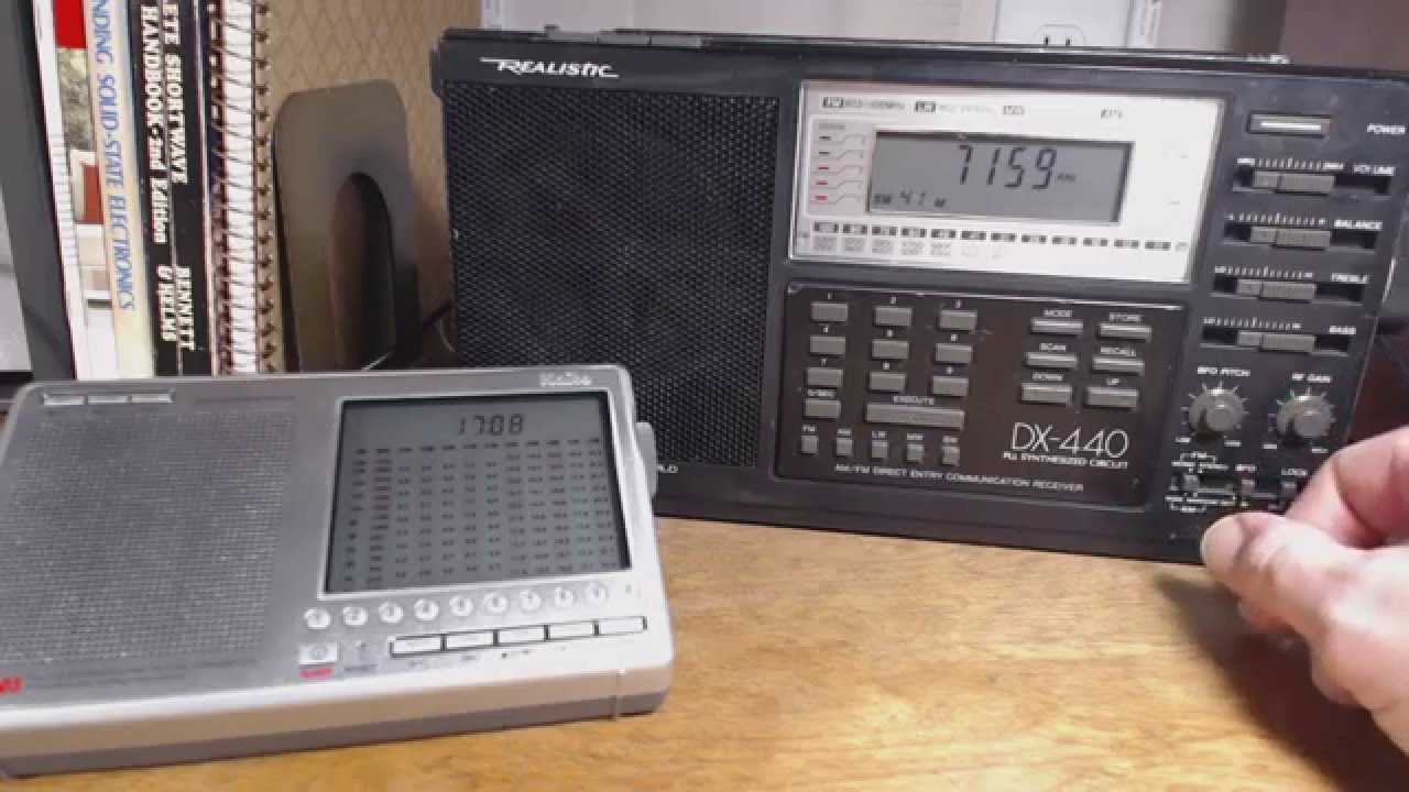 Shortwave Shootout:  Realistic DX-440 vs. Kaito (aka Degen) KA1103