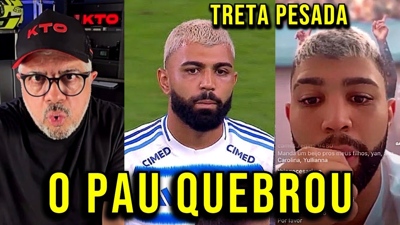 HEVERTON GUIMAR&Atilde;ES ACABOU COM GABIGOL AP&Oacute;S ANALISAR O P&Ecirc;NALTI PERDIDO QUE ELIMINOU O CRUZEIRO!