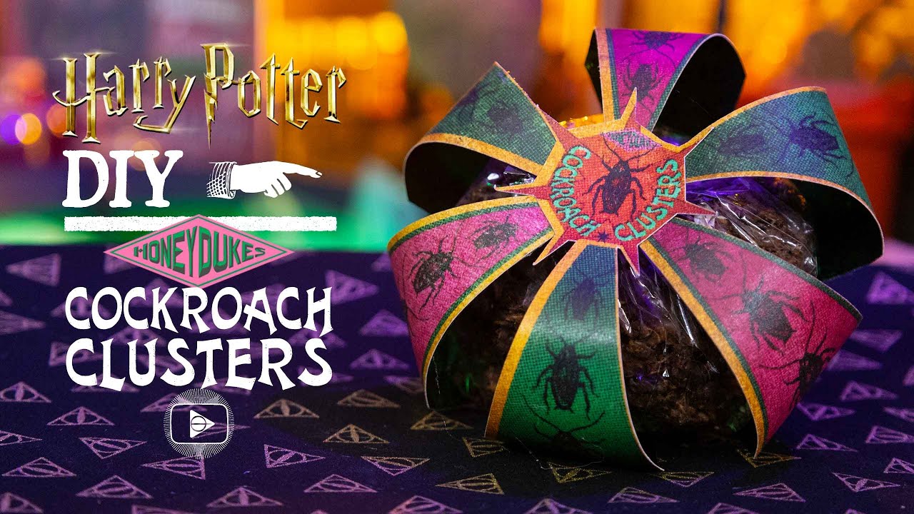 Cockroach Clusters from Honeydukes - Harry Potter DIY