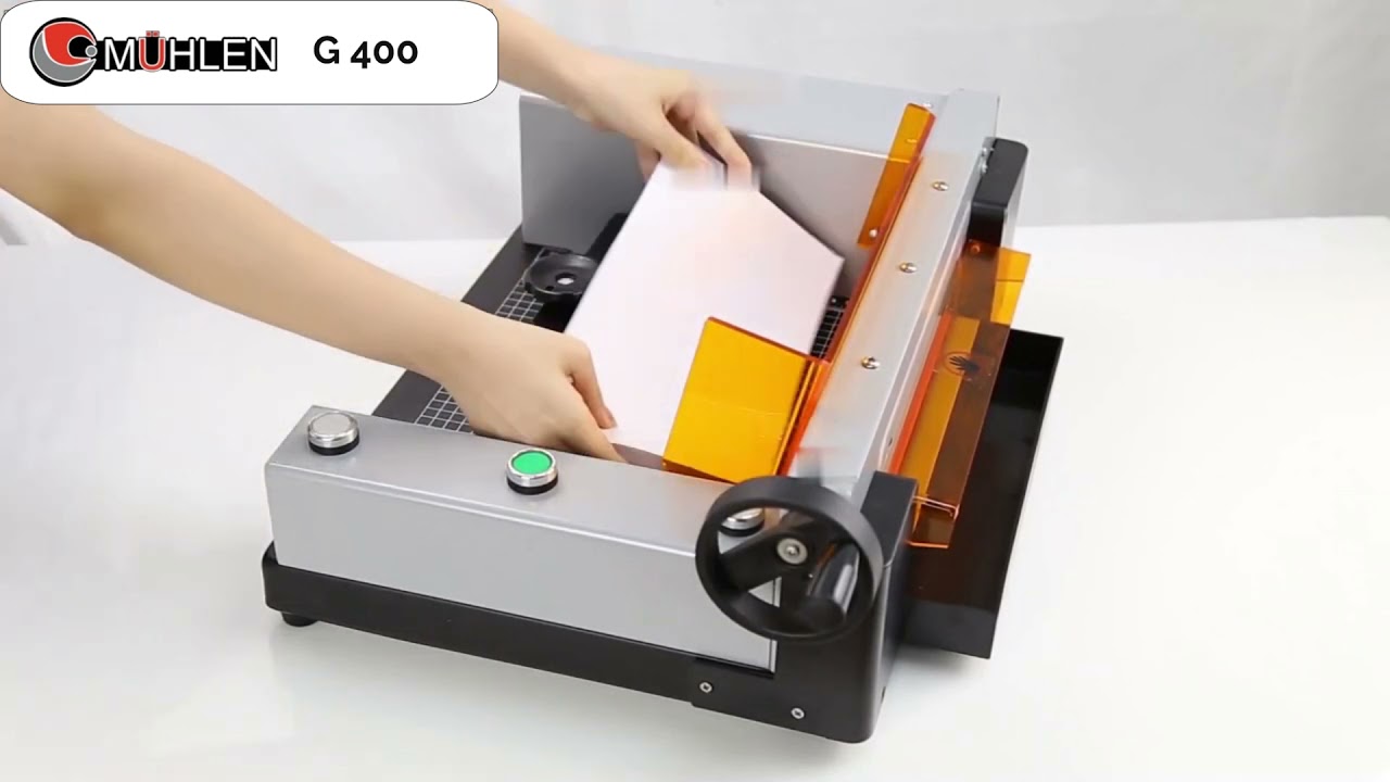 MÜHLEN G400 ELEKTRİKLİ KAĞIT KESME GİYOTİN MAKİNESİ