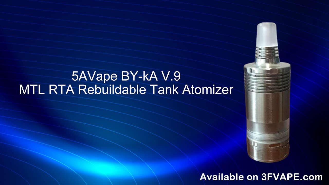 5AVape BY kA V 9 V9 MTL RTA Rebuildable Tank Atomizer
