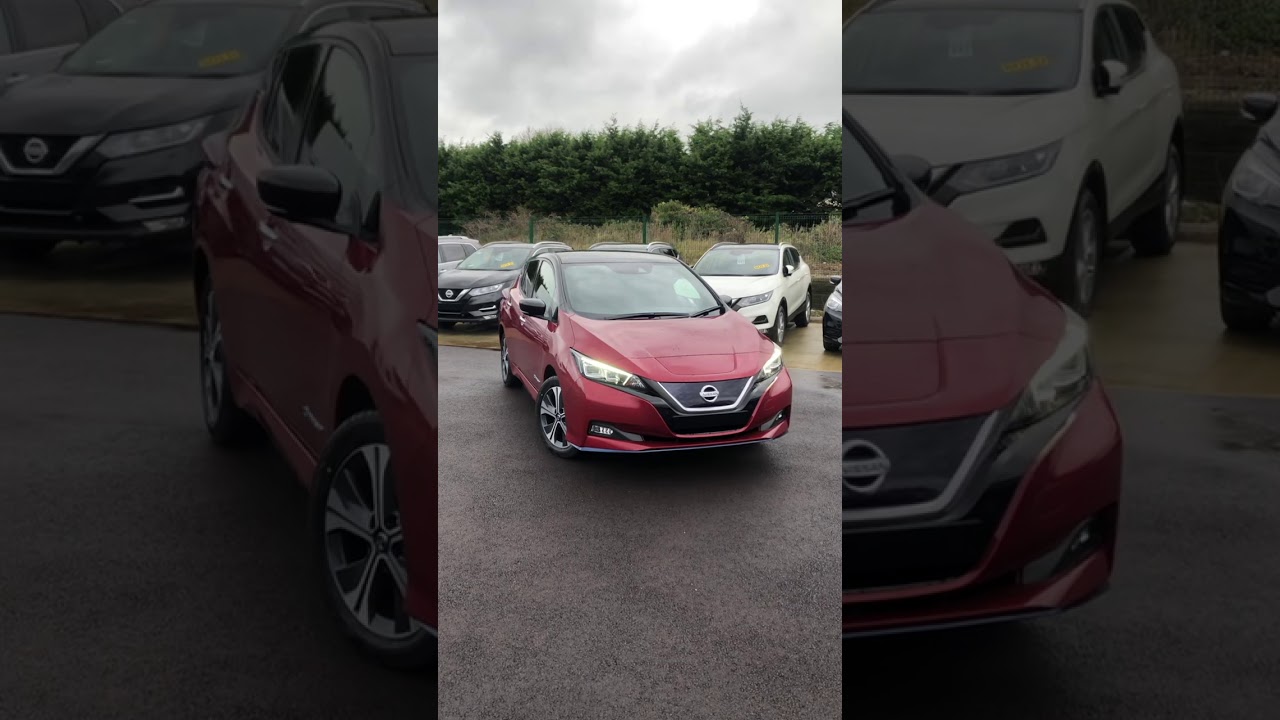 2021 Nissan Leaf 62KW SVE e+ . 0% Finance . Leather , front & rear parking sensors, 4 cameras , LED