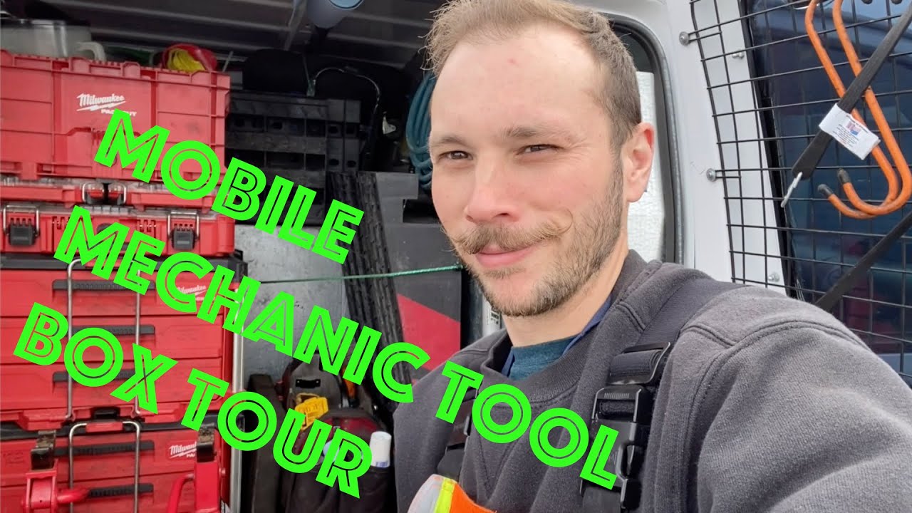 Mobile Mechanic Service Truck / Tool box TOUR Feat. MILWAUKEE PACKOUT, SNAP ON In-depth LOOK!