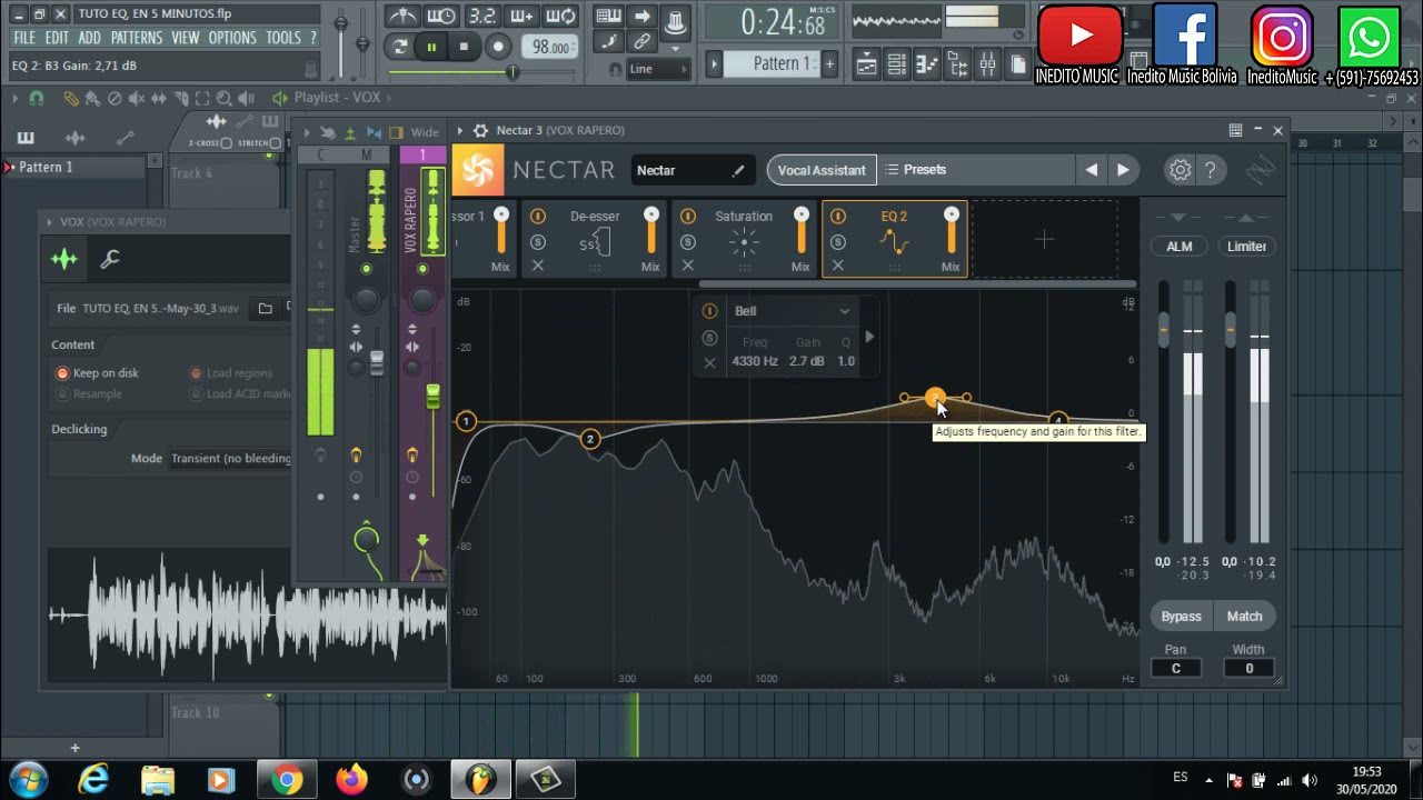 COMO MEZCLAR VOCES CON IZOTOPE NECTAR - FL STUDIO PRODUCER