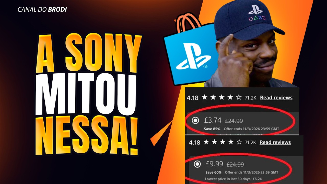 AI NÃO! SONY TESTANDO PREÇOS DINÂMICOS NA PSN, PREÇO DIFERENTE DEPENDENDO DO USUÁRIO