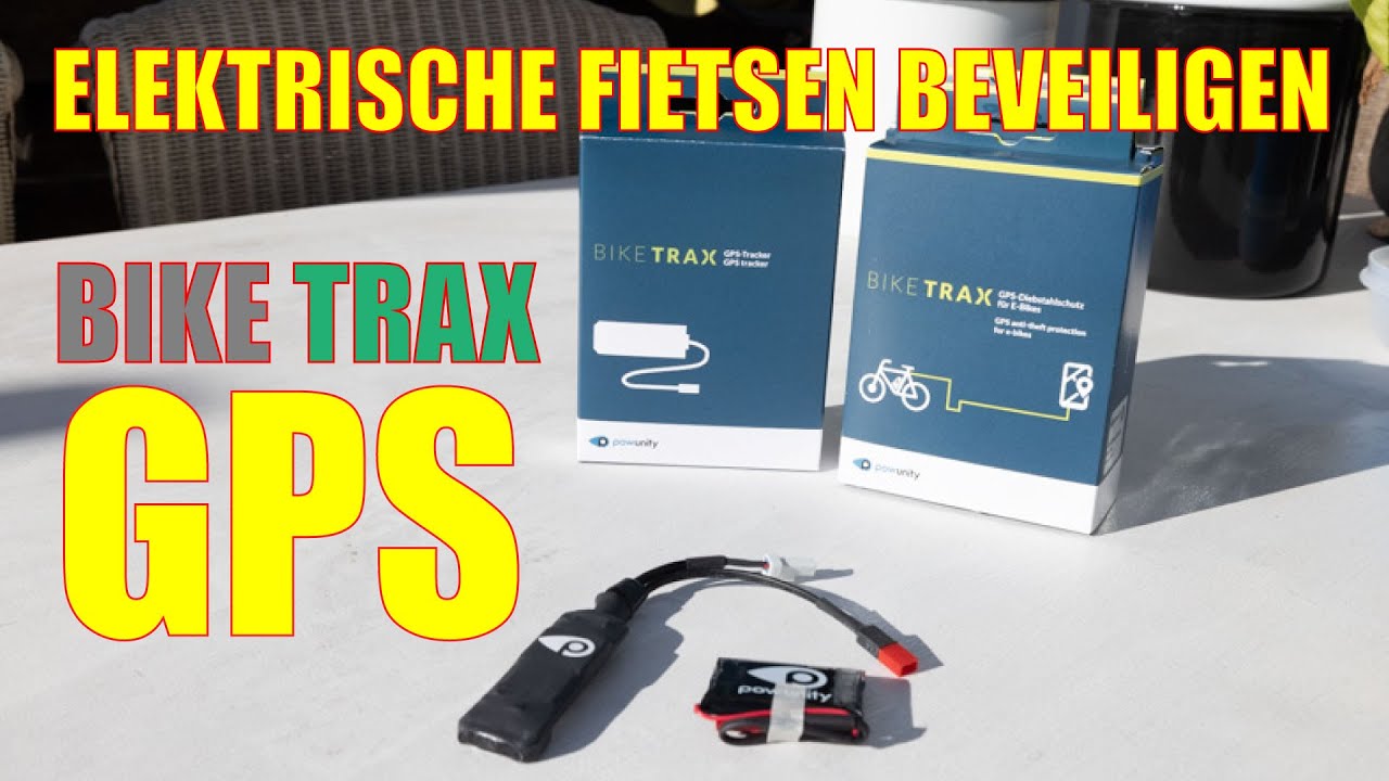 Elektrische fiets beveiligen met BIKE TRAX - Campingtrend