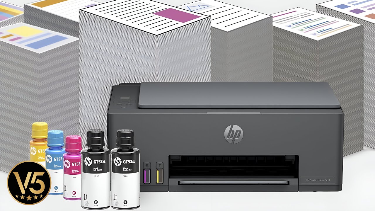 ADEUS CARTUCHOS! 😱 IMPRESSORA HP SMART TANK 581 VALE A PENA? 🖨️