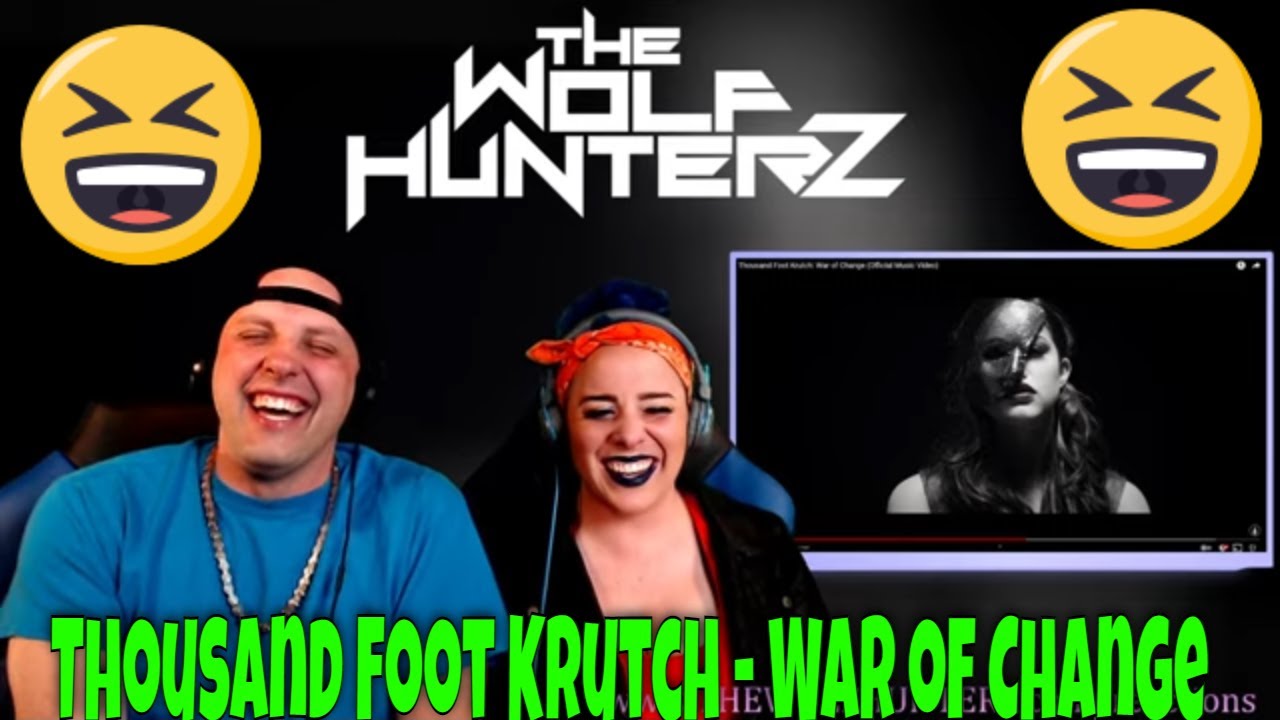 Thousand Foot Krutch - War of Change (Official Music Video) THE WOLF HUNTERZ Reactions