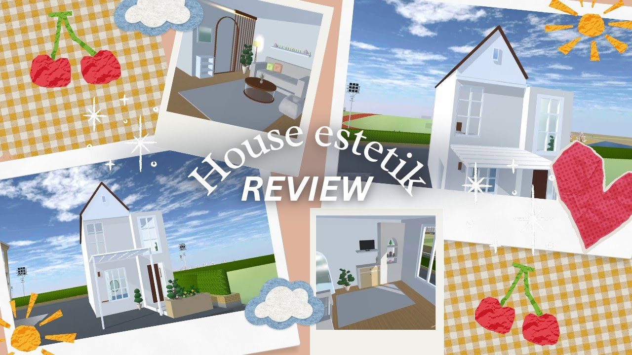 Rumah aesthetic sakura school simulator||id+bisa diedit||by :Fairyflowerr