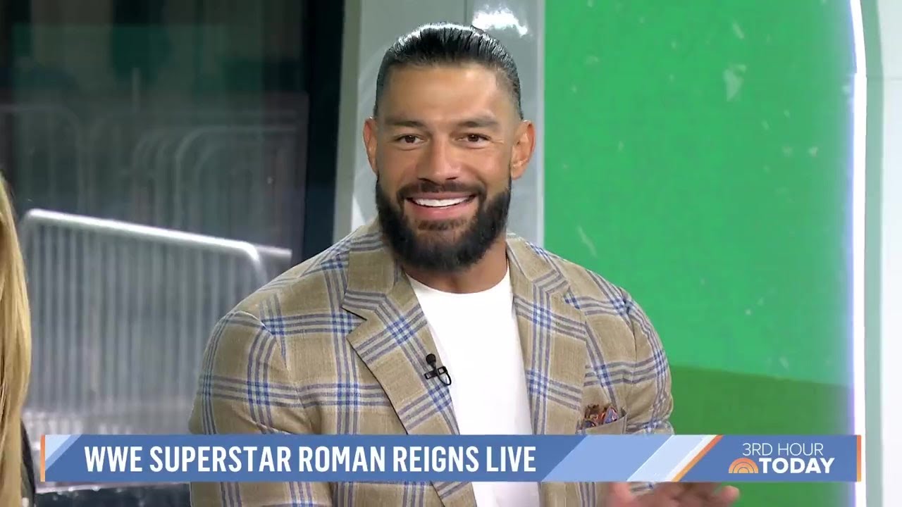 Roman Reigns at the Today Show July 26, 2022