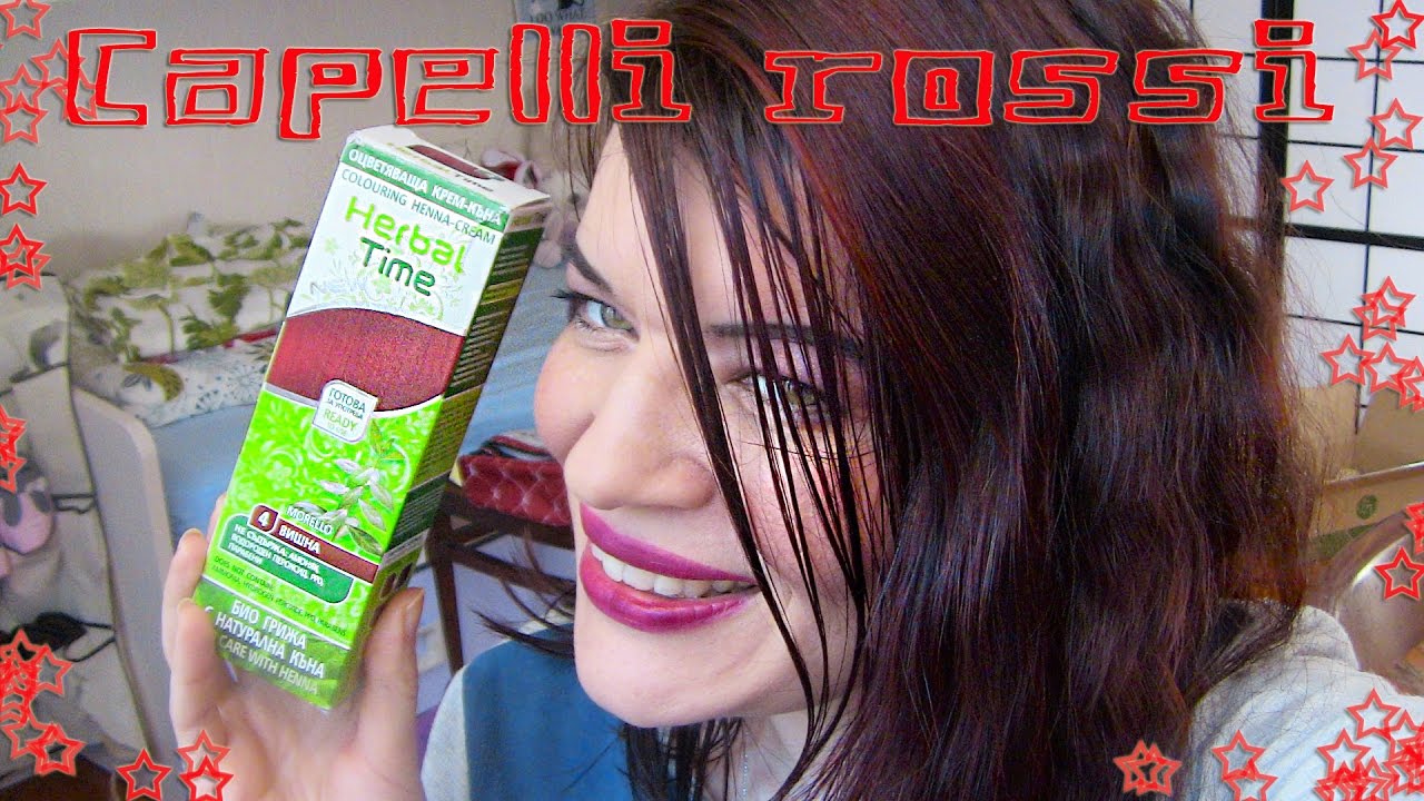 Capelli rossi fuoco con la tinta Herbal Time??? Proviamola insieme!