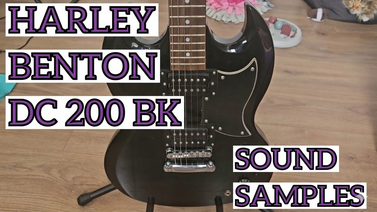 Harley Benton DC-200 | Sound Samples Only (No talking)