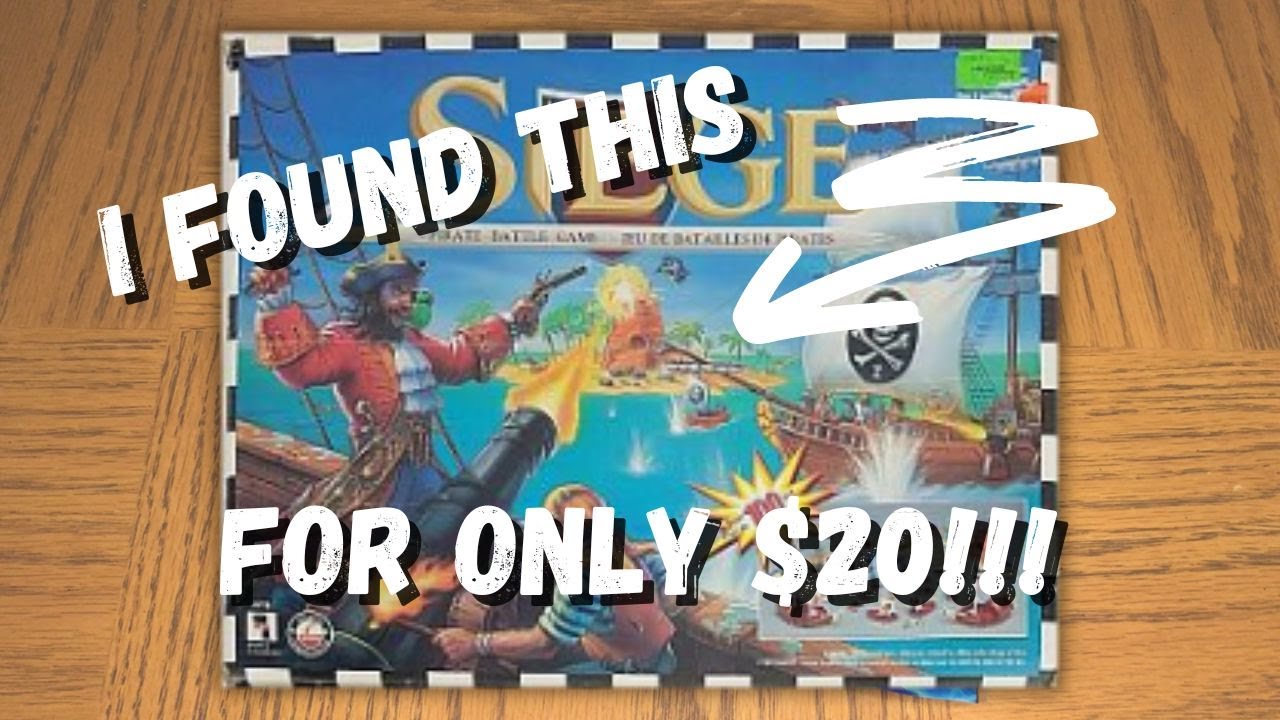 Amazing Value Village Find - Siege: Pirate Battle Game (Weapons and Warriors)