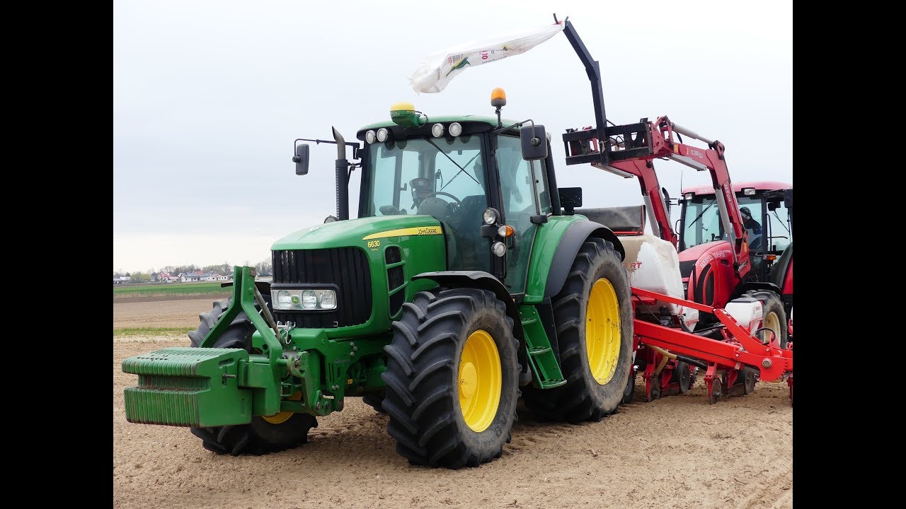 Uprawa i siew kukurydzy 2019 - 4x John Deere Zetor 2x Kuhn  *Czester