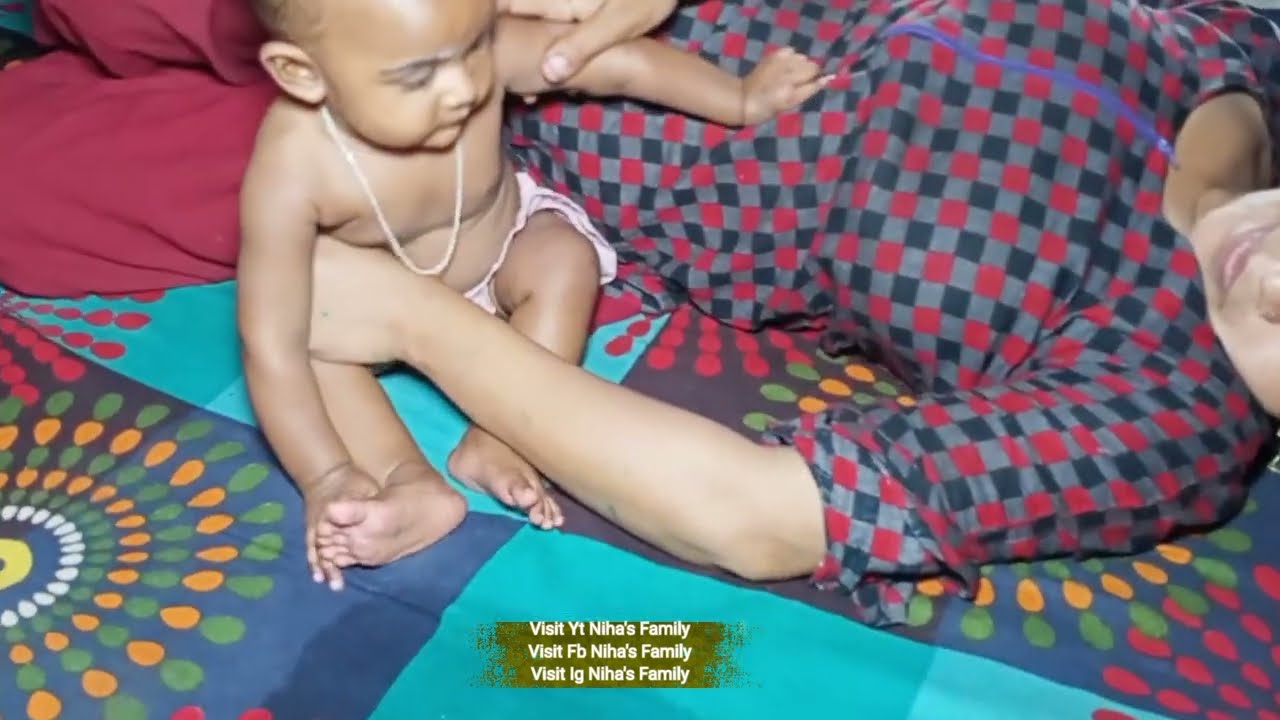 Mom's Daily Routine Work | Baby Breastfeeding Time