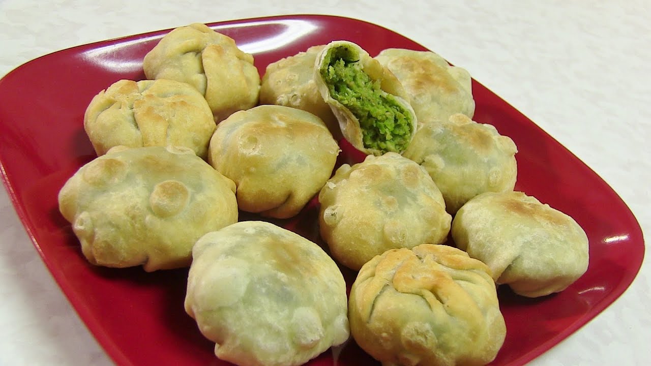 Tuvar Lilva Kachori video recipe - Stuffed Pigeon Peas Balls recipe by Bhavna