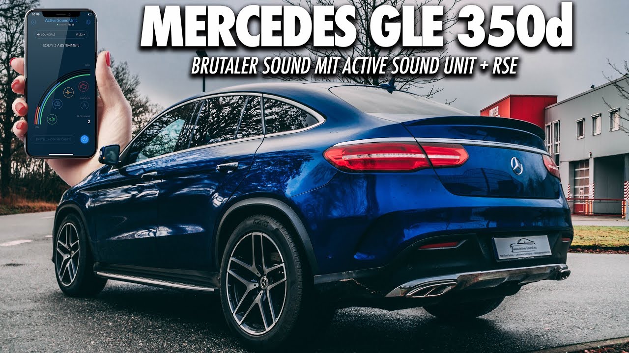 Böser V8 Sound im Diesel Benz | Mercedes GLE 350d Coupe mit Soundmodul | Cete Automotive
