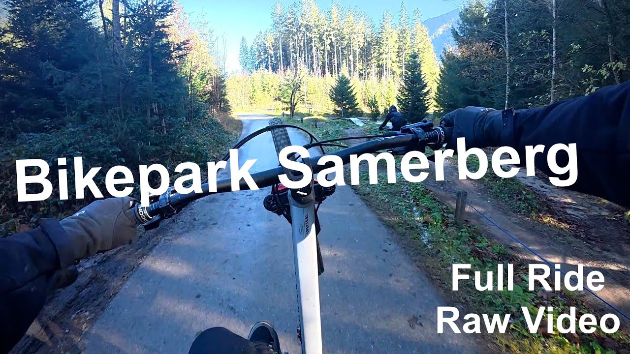 End of Season Bikepark Samerberg Full Ride 2025  Raw Video