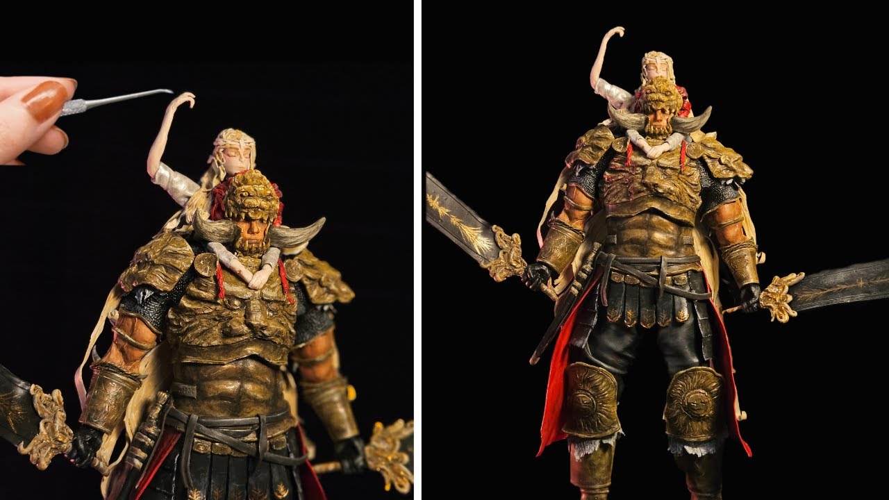 Sculpting Promised Consort Radahn [Elden Ring: Shadow of the Erdtree DLC]
