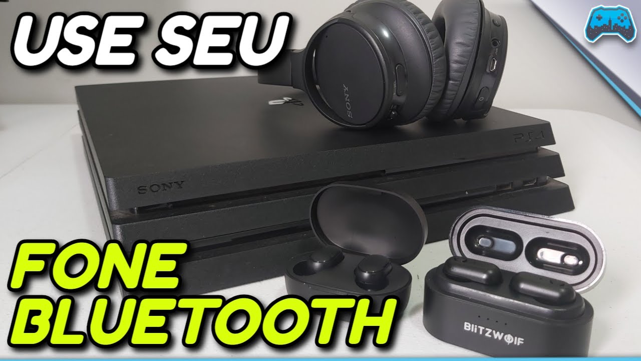 Como Usar Fone Bluetooth no PS4