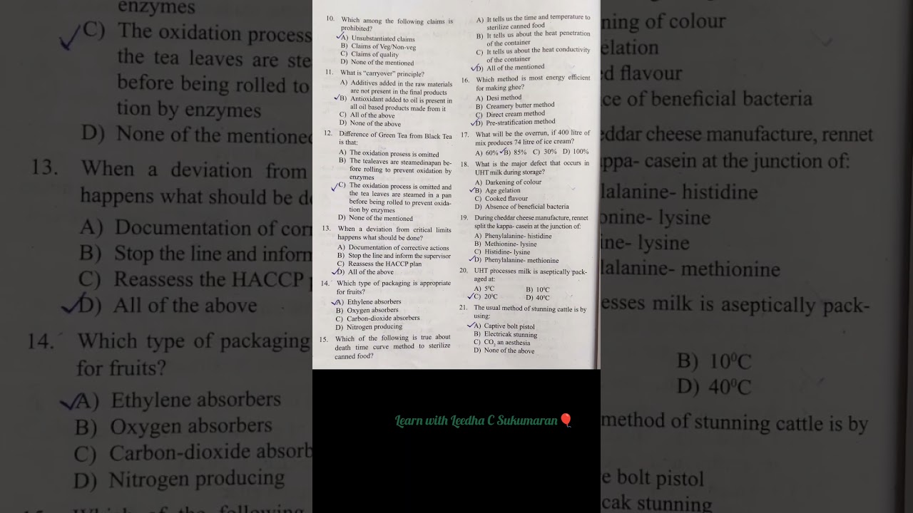 Food Safety Officer|Solved Question paper 2020| Cat no: 499/2019 #exam #fso #psc