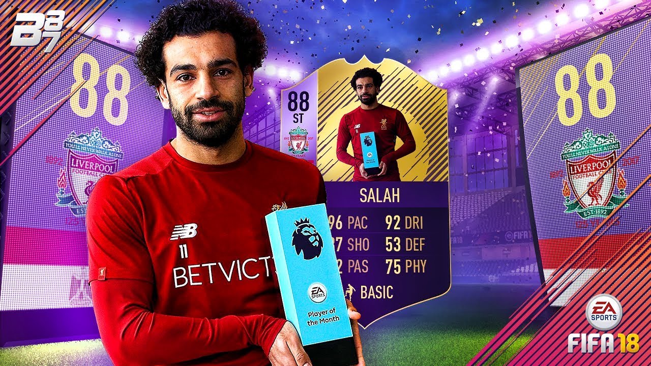 EPL PLAYER OF THE MONTH SQUAD BUILDER CHALLENGE! (SBC 88 ST POTM SALAH UNLOCK) FIFA 18 ULTIMATE TEAM